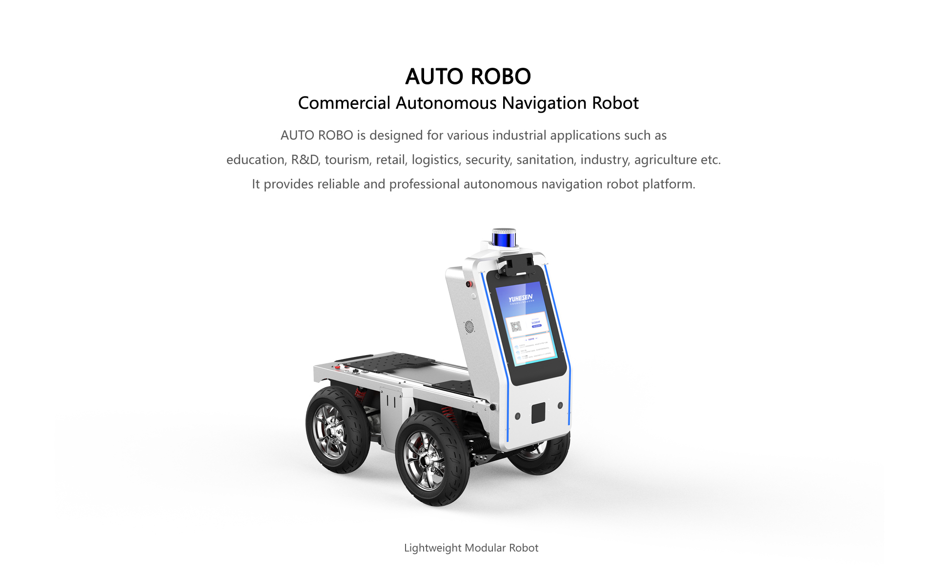 YUHESEN autonomous mobile robot AUTO ROBO ros robot